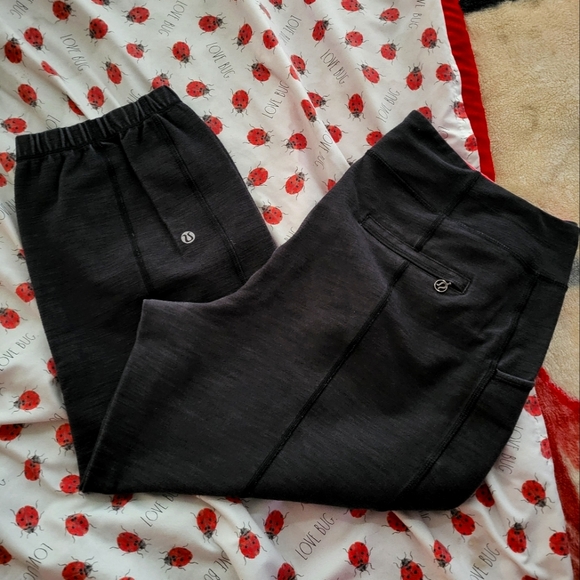 Lululemon crop pants, size 10. - Picture 1 of 16